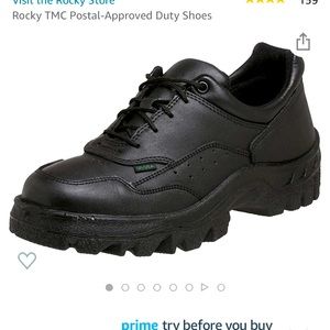 Rocky TMC Duty 5001 Black postal approved shoe
